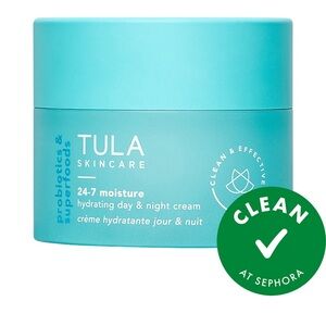 TULA SKINCARE
24-7 Moisture Hydrating Day & Night Cream 1.5 Oz